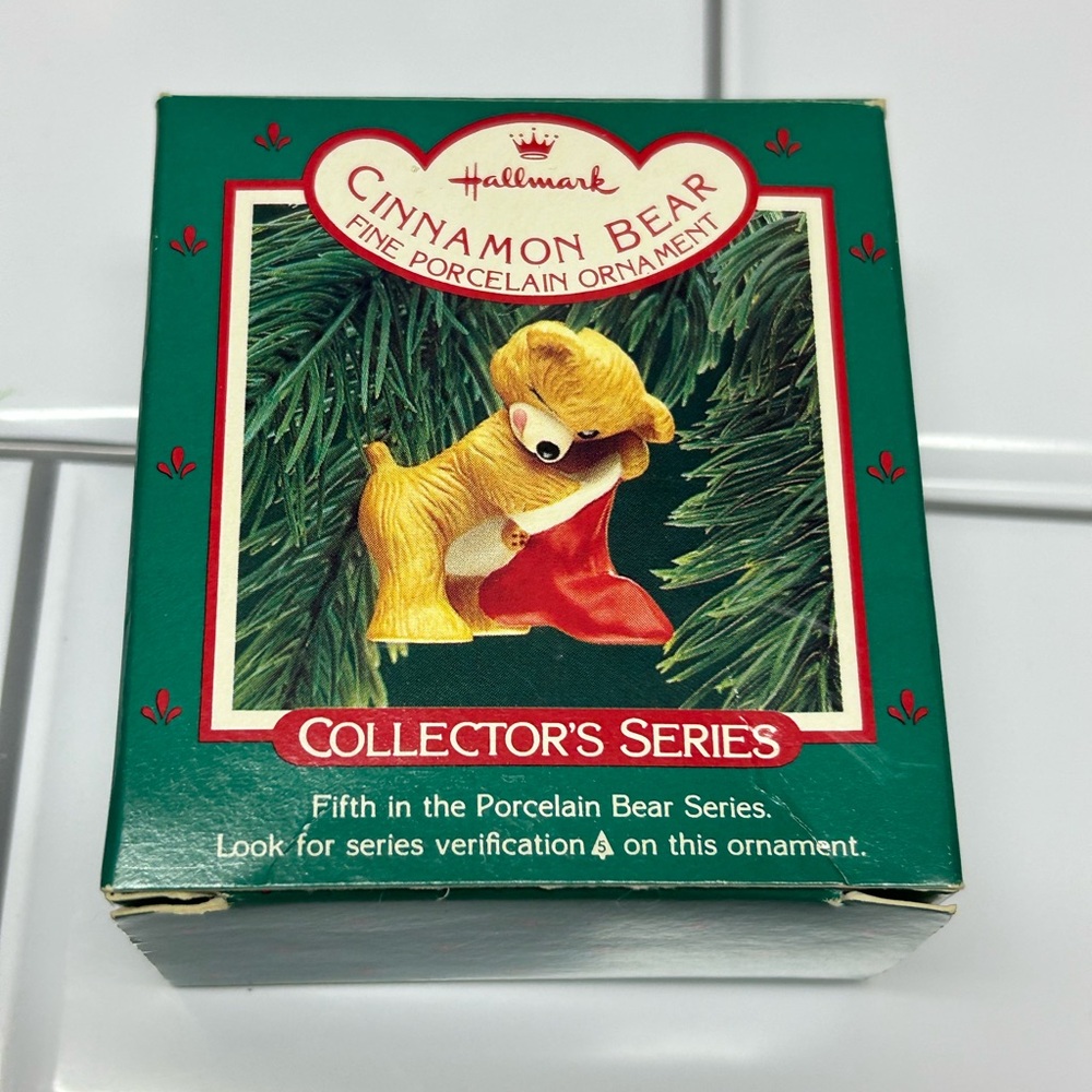 Hallmark Cinnamon Bear Ornament